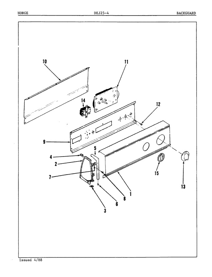 Diagram for DEJ254W