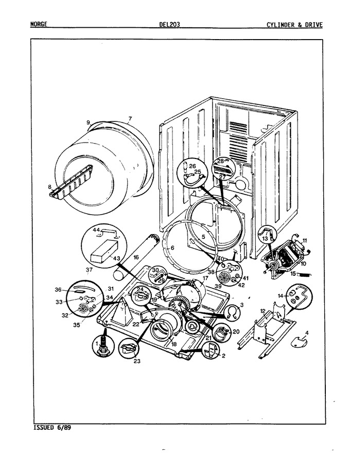 Diagram for DEL203W