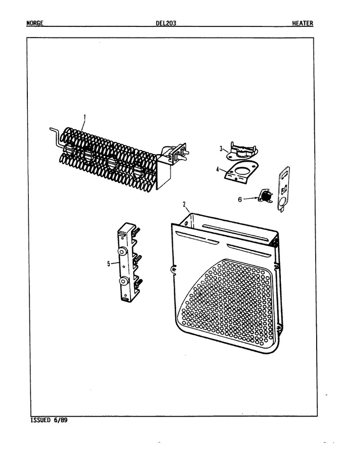 Diagram for DEL203W
