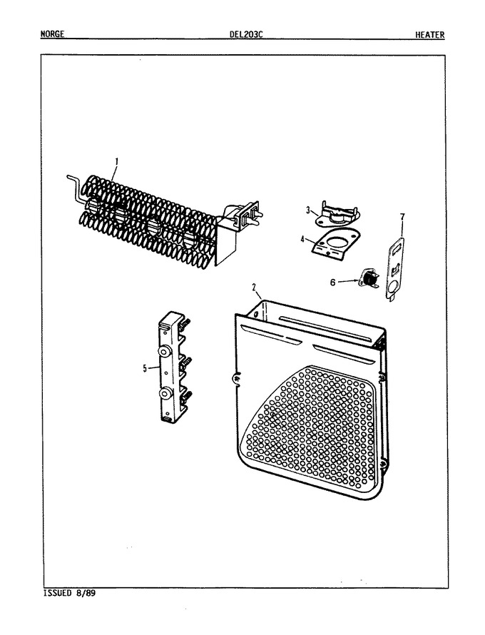 Diagram for DEL203WC