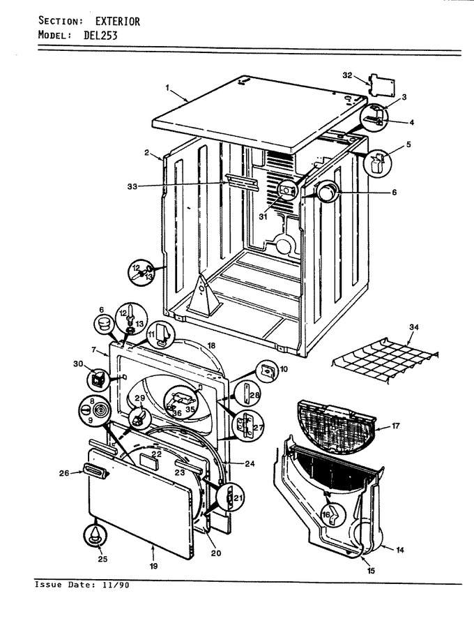 Diagram for DEL253W