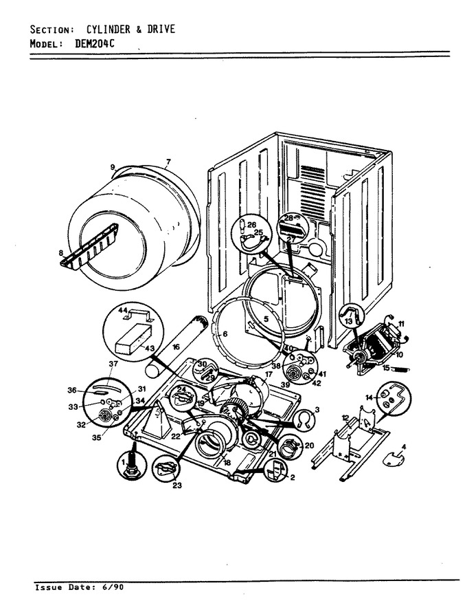Diagram for DEM204HC