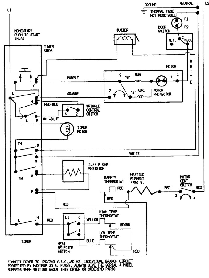 Diagram for DEN204W