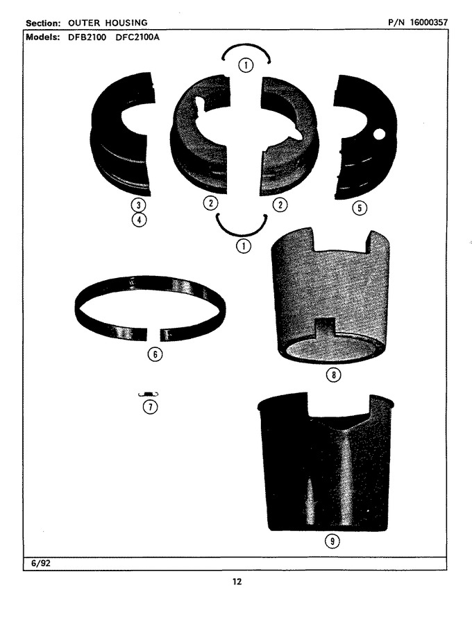 Diagram for DFC2100ABX