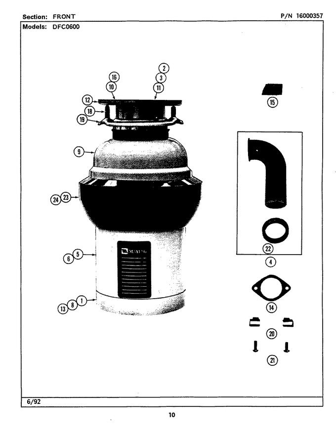 Diagram for DFC2100ABX
