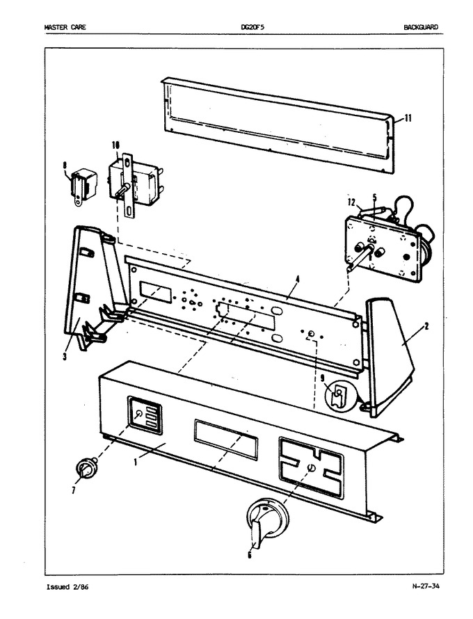 Diagram for DG20F5HW
