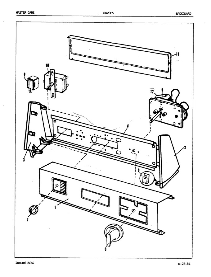 Diagram for DG20F5HW