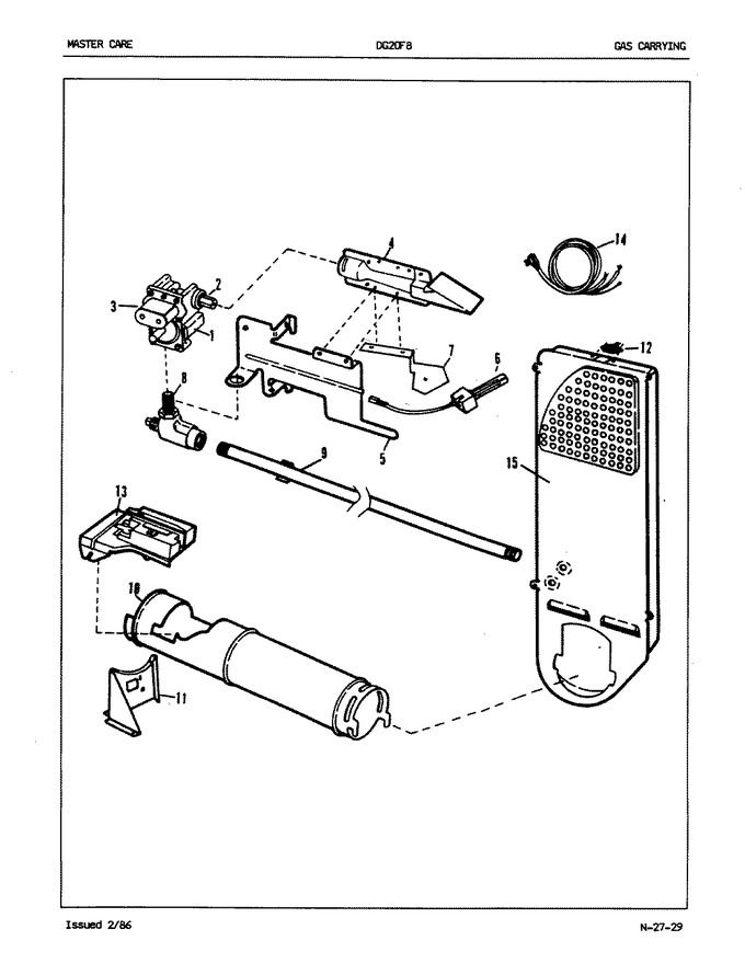 Diagram for DG20F8WW