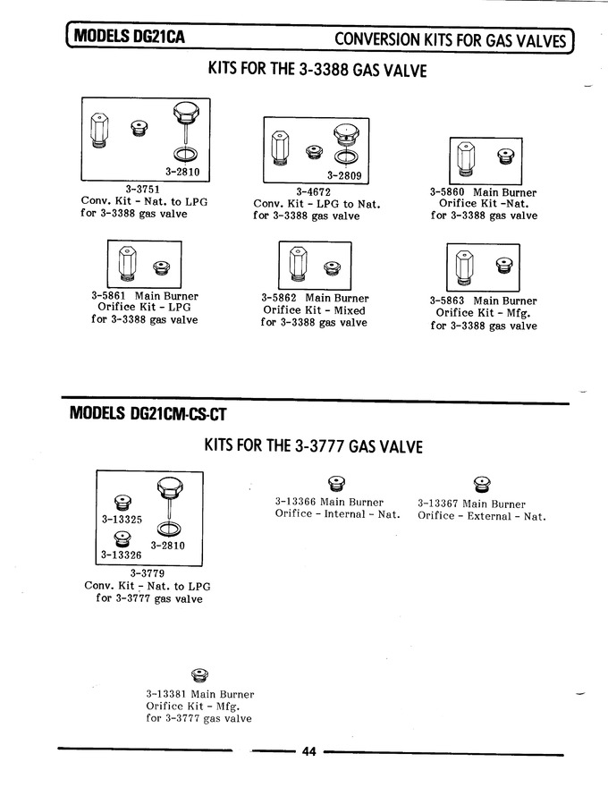Diagram for DG21CT