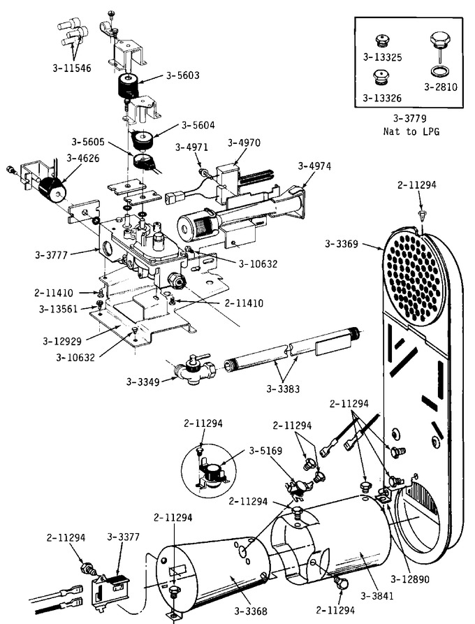 Diagram for LDG23CD