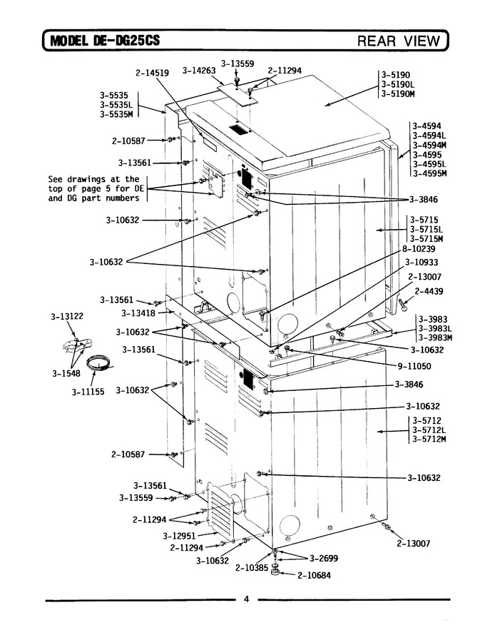 Diagram for LDG25CS