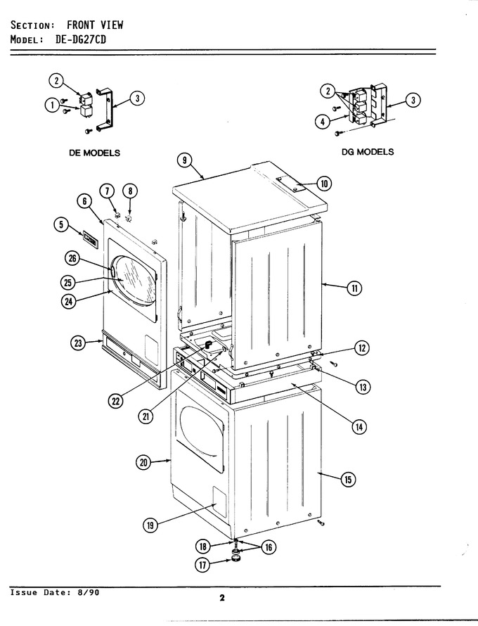 Diagram for LDE27CD