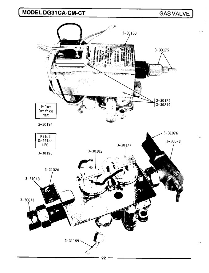 Diagram for LDG31CT