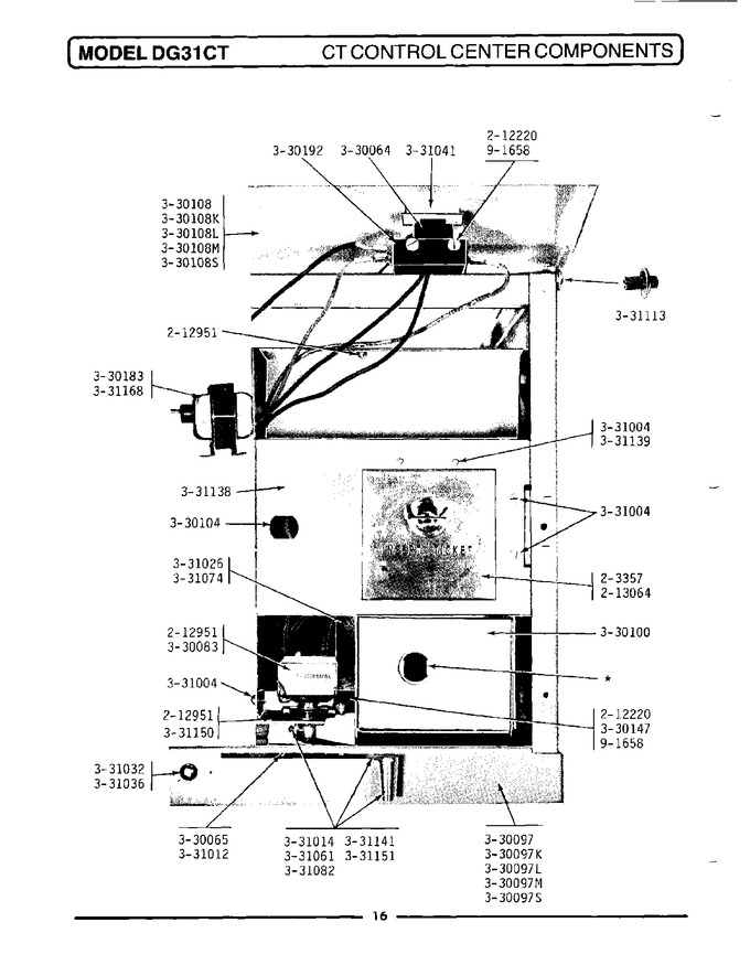 Diagram for GDG31CT