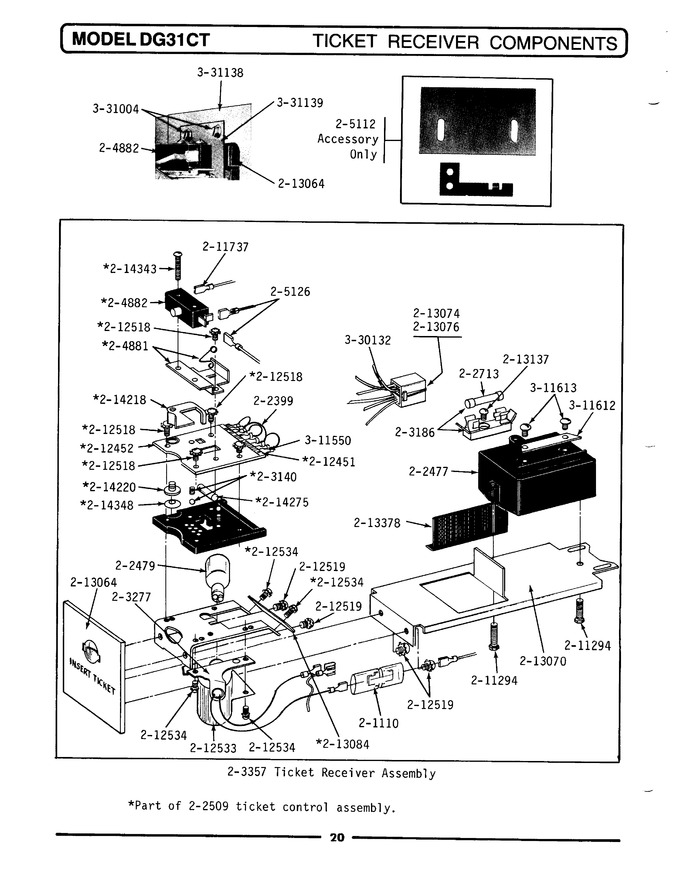 Diagram for LDG31CT