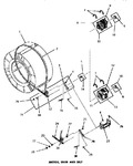 Diagram for 21 - Motor, Idler & Belt