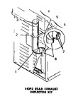 Diagram for 02 - 143p3 Rear Exhaust Deflector Kit