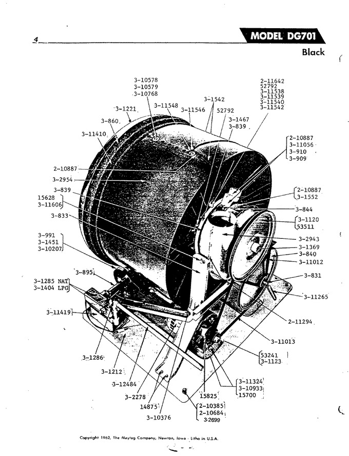 Diagram for DG701