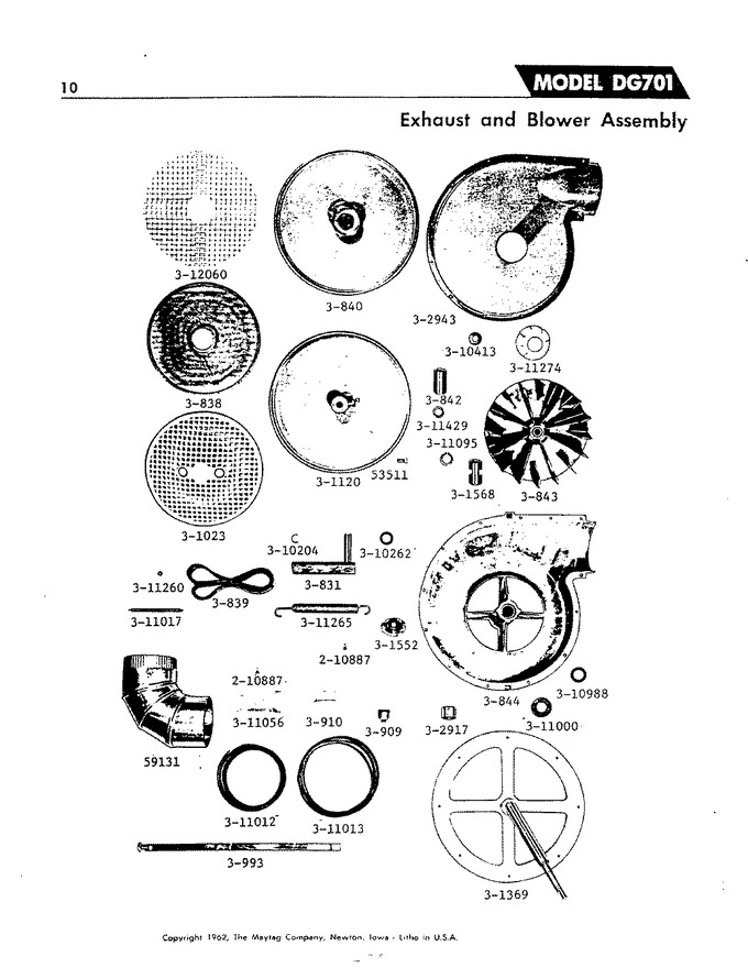 Diagram for DG701