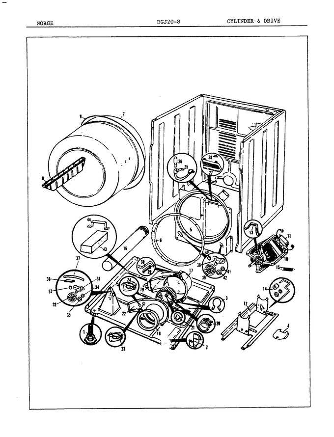 Diagram for DGJ208W