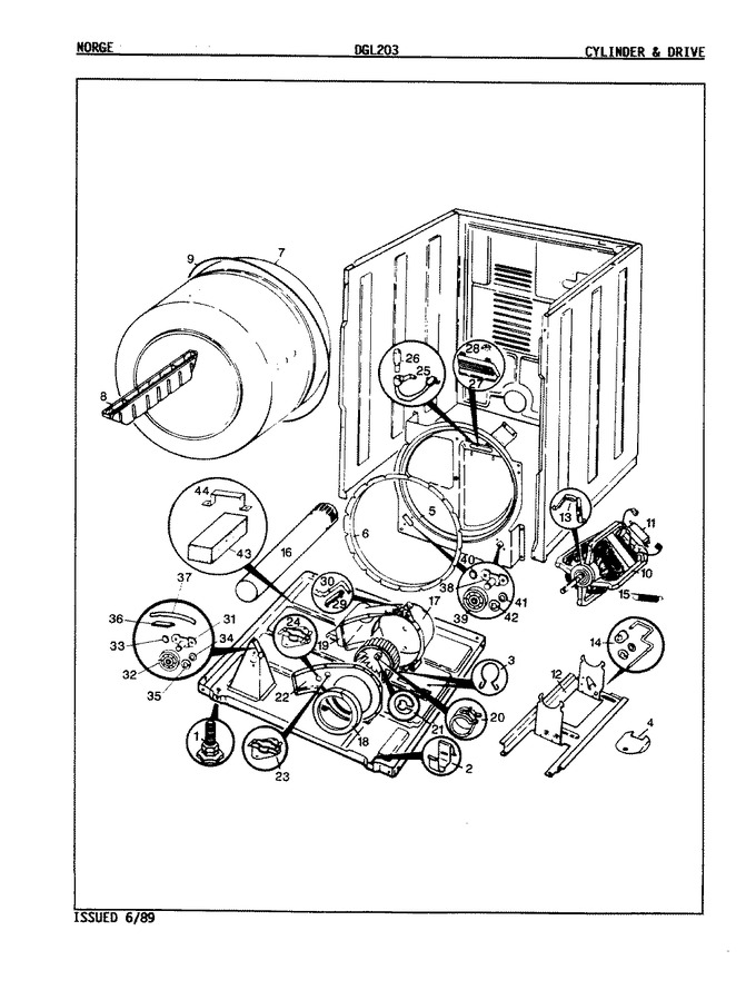 Diagram for DGL203A