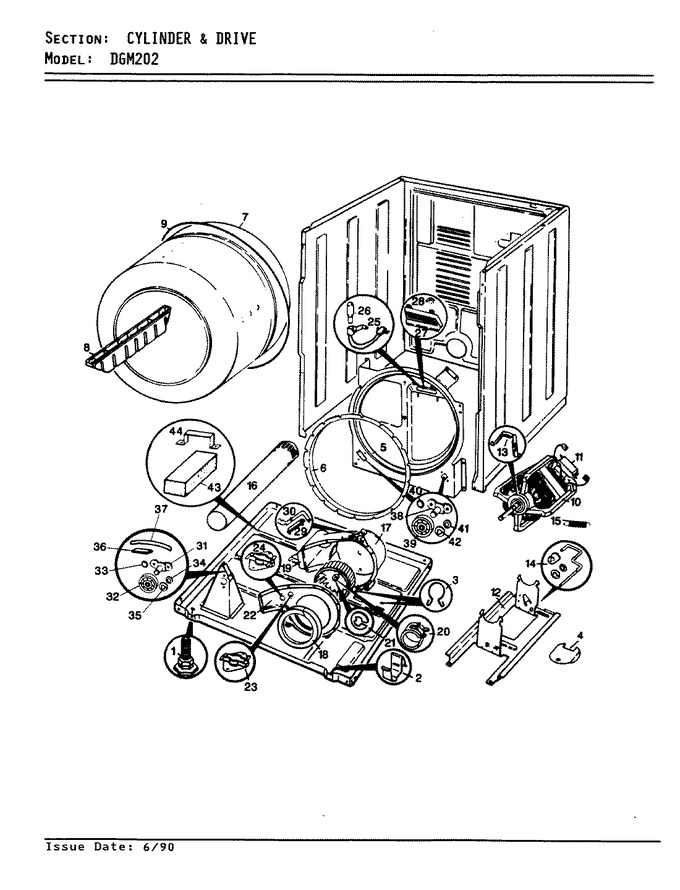 Diagram for DGM202W
