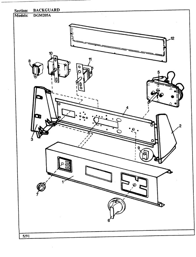 Diagram for DGM205A