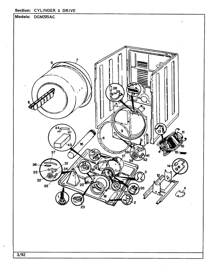 Diagram for DGM205AC