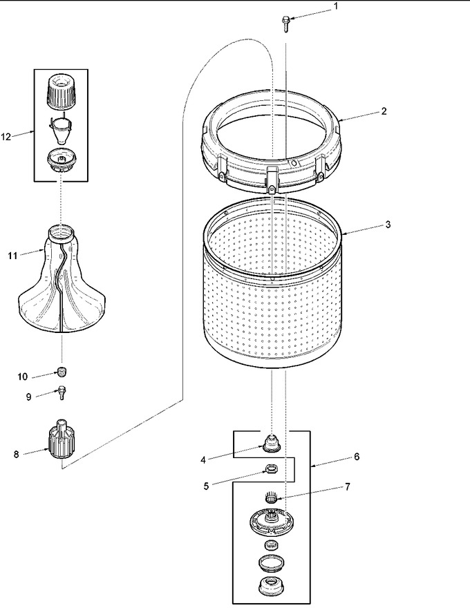 Diagram for DLW330RAW (BOM: PDLW330RAW)