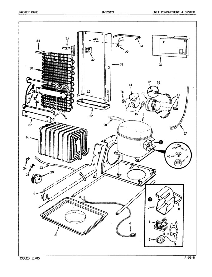 Diagram for DNS22F9A (BOM: 5L46A)
