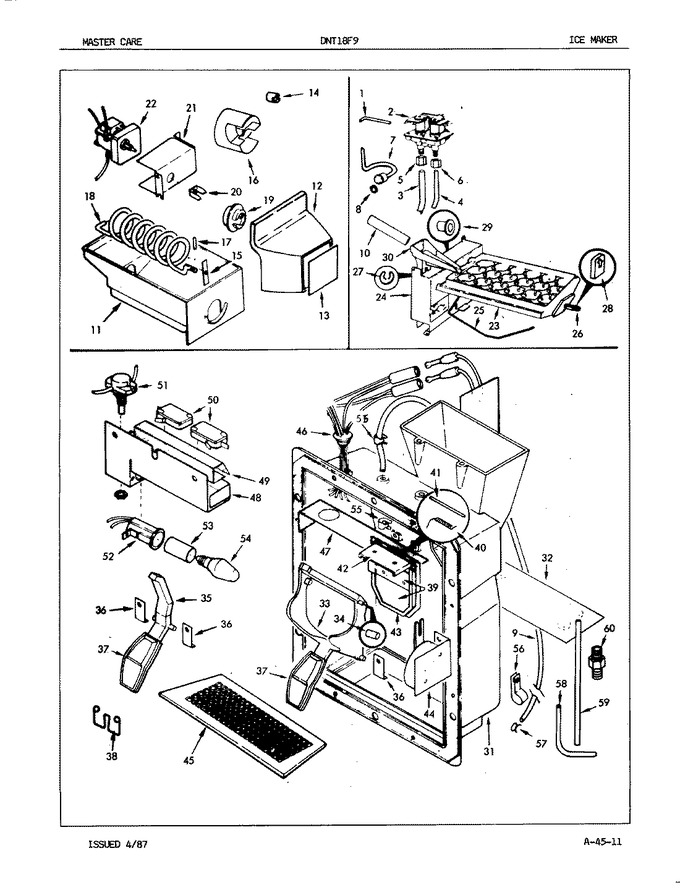 Diagram for DNT18F9LA (BOM: 5B41B)