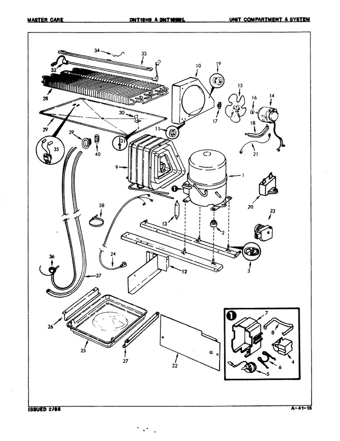 Diagram for DNT18H9A (BOM: 7B02A)