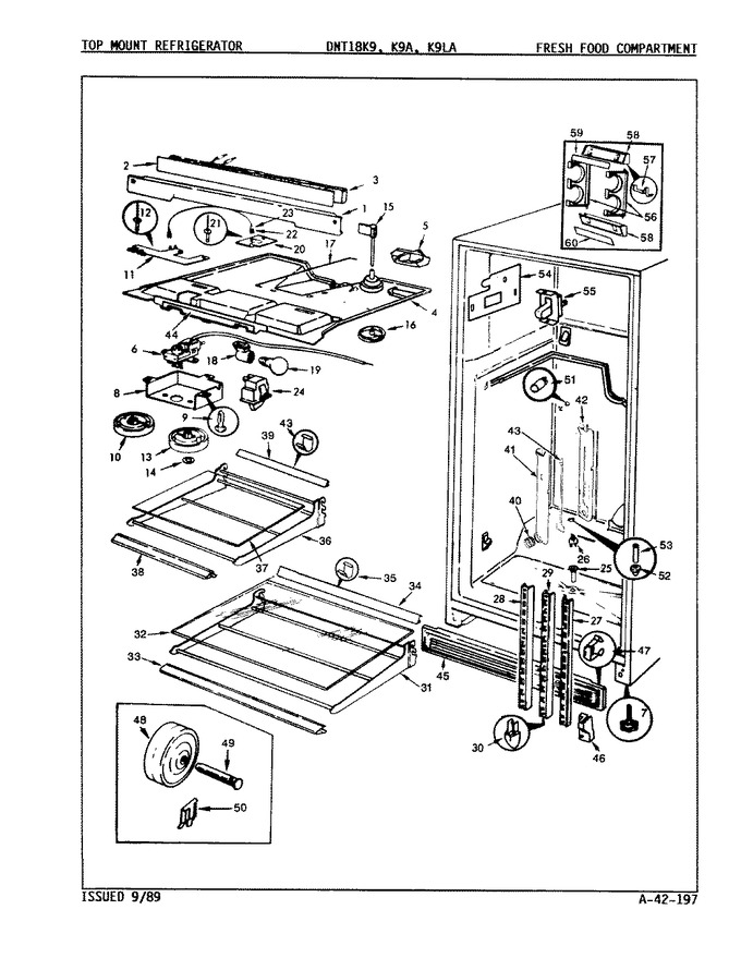 Diagram for DNT18K9 (BOM: 9A17A)