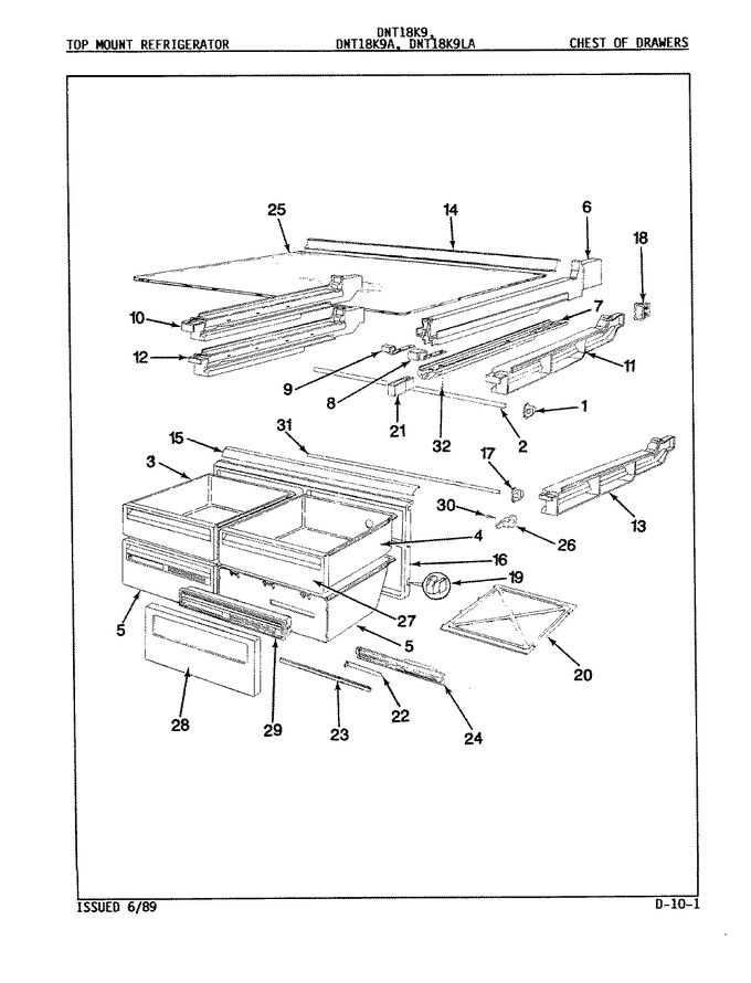 Diagram for DNT18K9LA (BOM: 9A74A)
