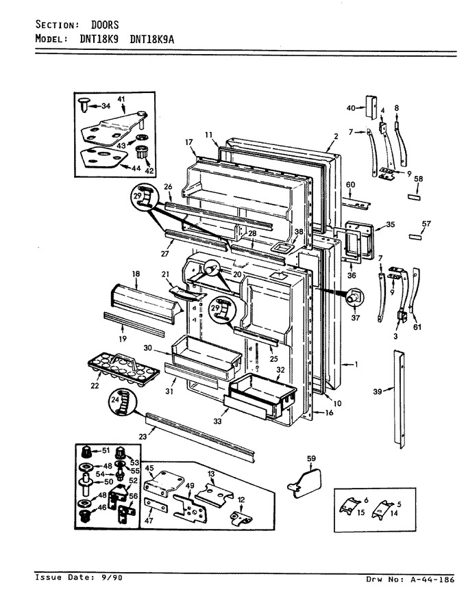 Diagram for DNT18K9A (BOM: 9A93A)