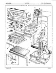 Diagram for 03 - Fresh Food Compartment