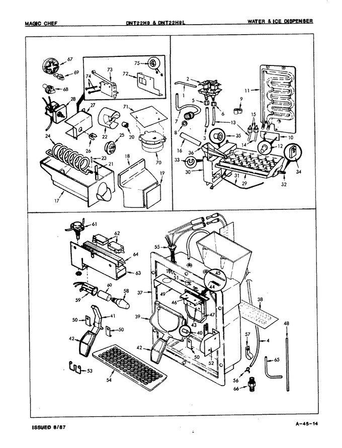 Diagram for DNT22H9LA (BOM: 7B06B)