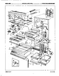 Diagram for 03 - Fresh Food Compartment