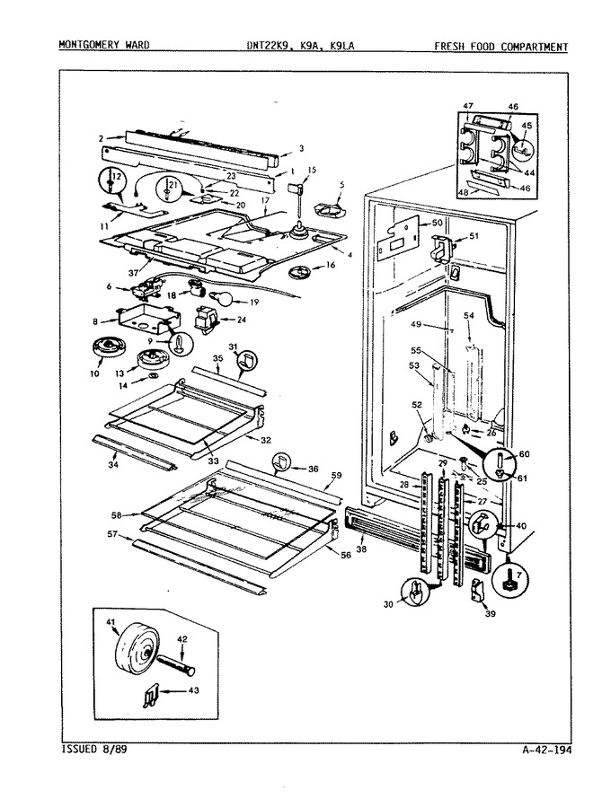 Diagram for DNT22K9A (BOM: 9A15A)