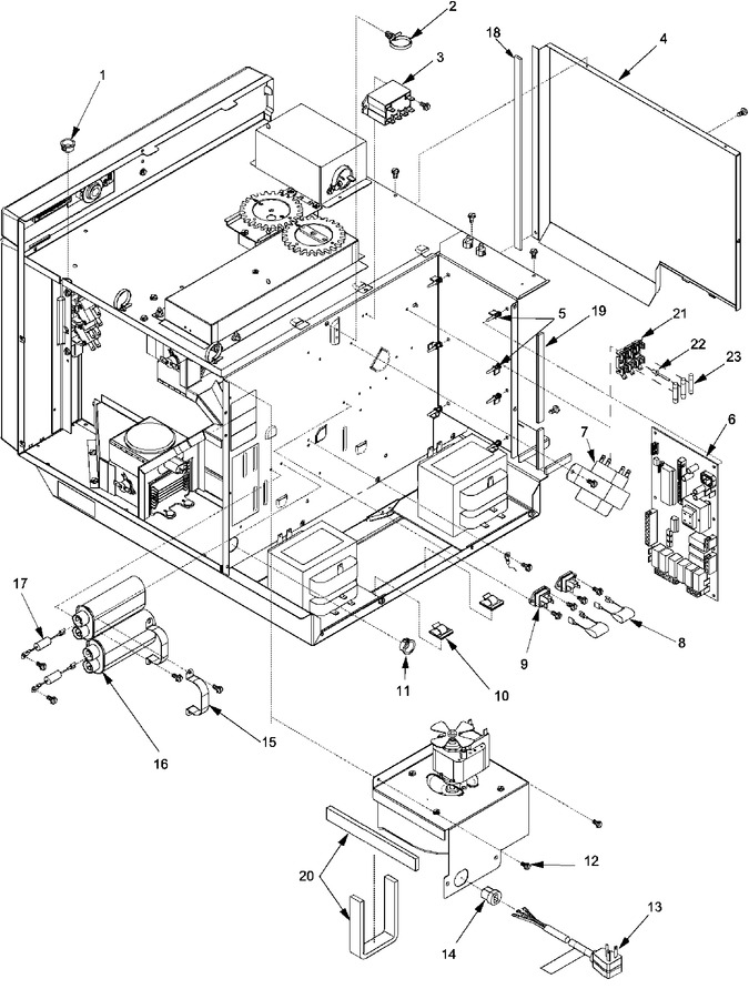 Diagram for DQ22HSI (BOM P1326304M)