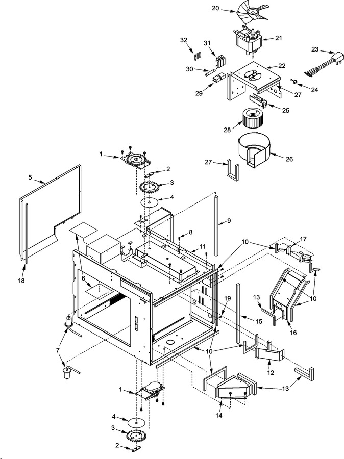 Diagram for RC17SD22 (BOM P1331402M)