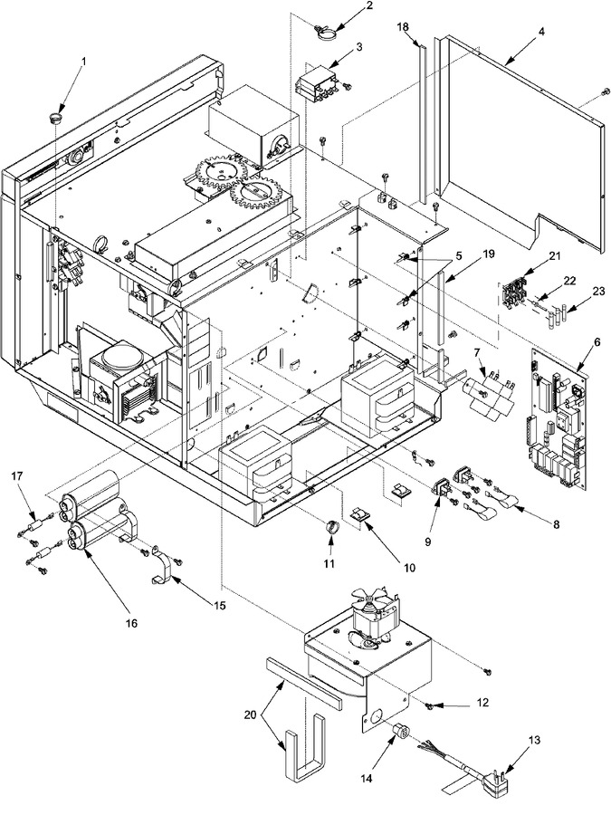 Diagram for DQ22HSI (BOM: P1326304M)