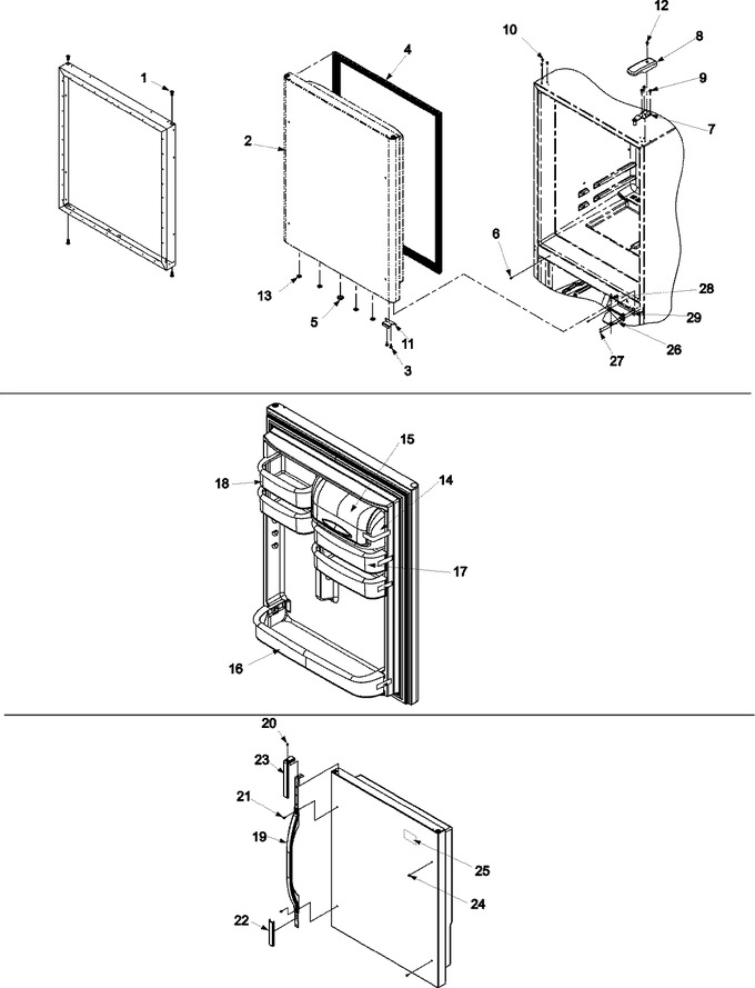 Diagram for DRB1901CW (BOM: PDRB1901CW0)