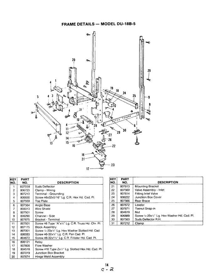 Diagram for DU18B5-D