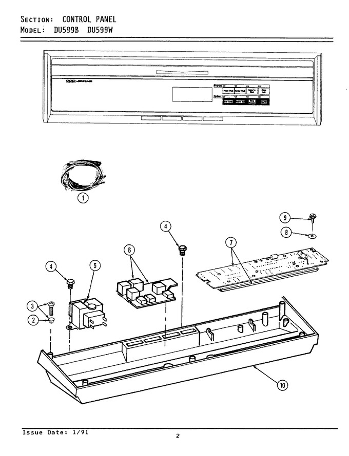 Diagram for DU599B
