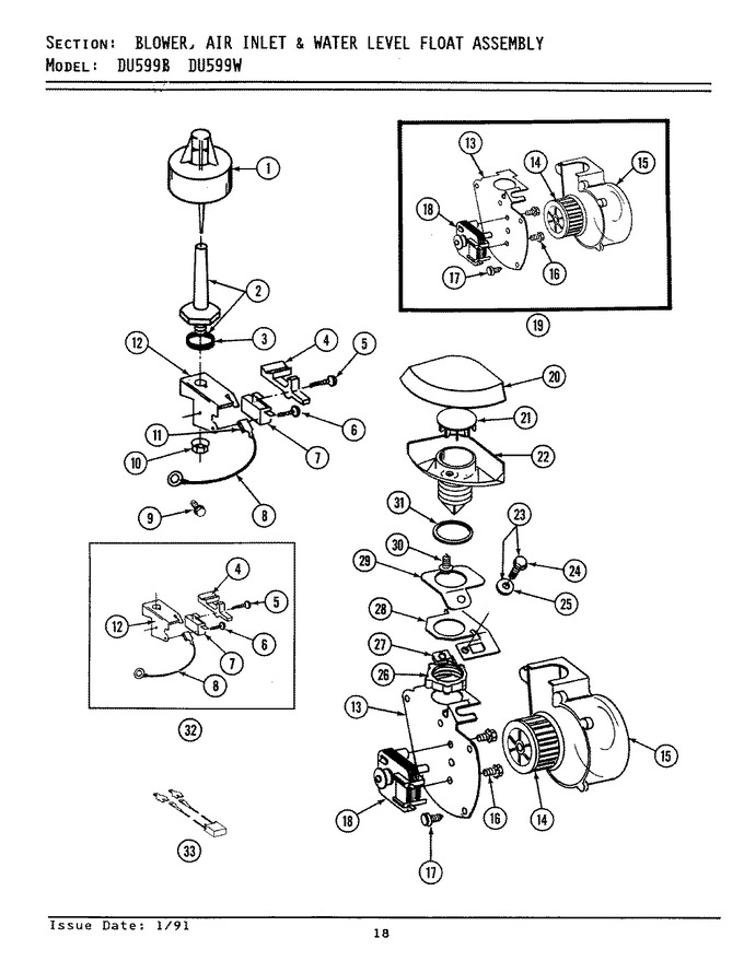Diagram for DU599W