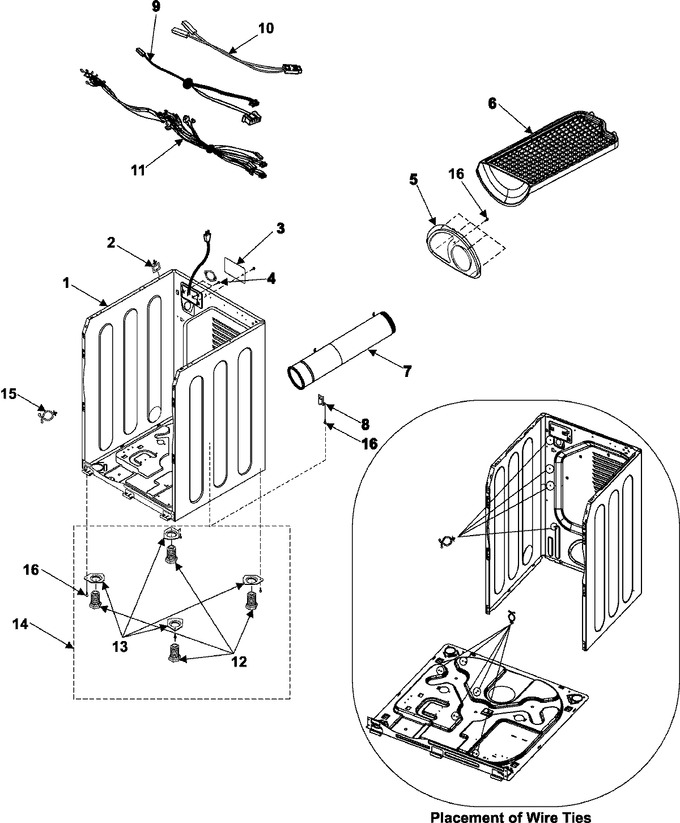 Diagram for DV3C6BEW/XAA