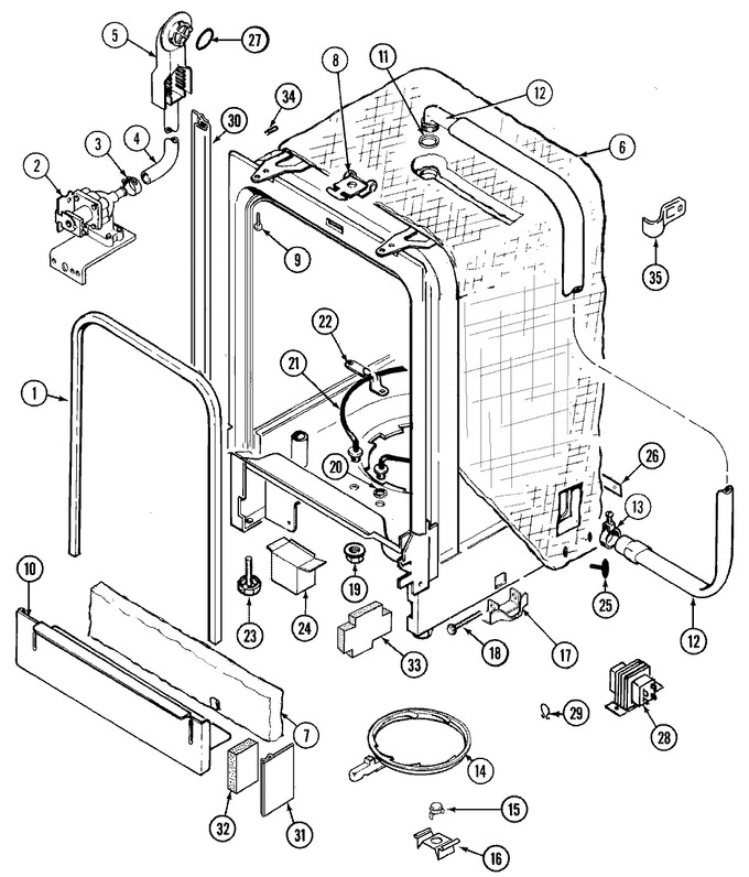 Diagram for DW1000B