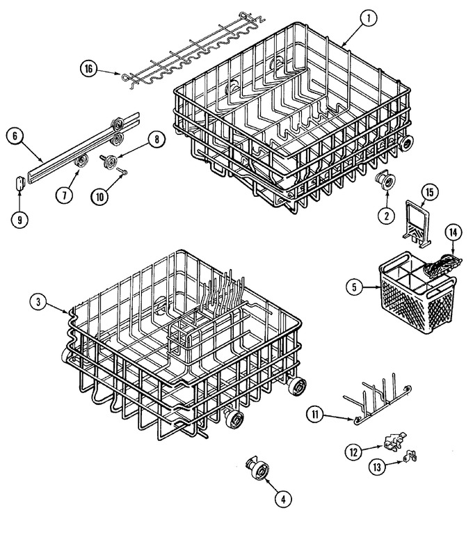 Diagram for DW861UQR