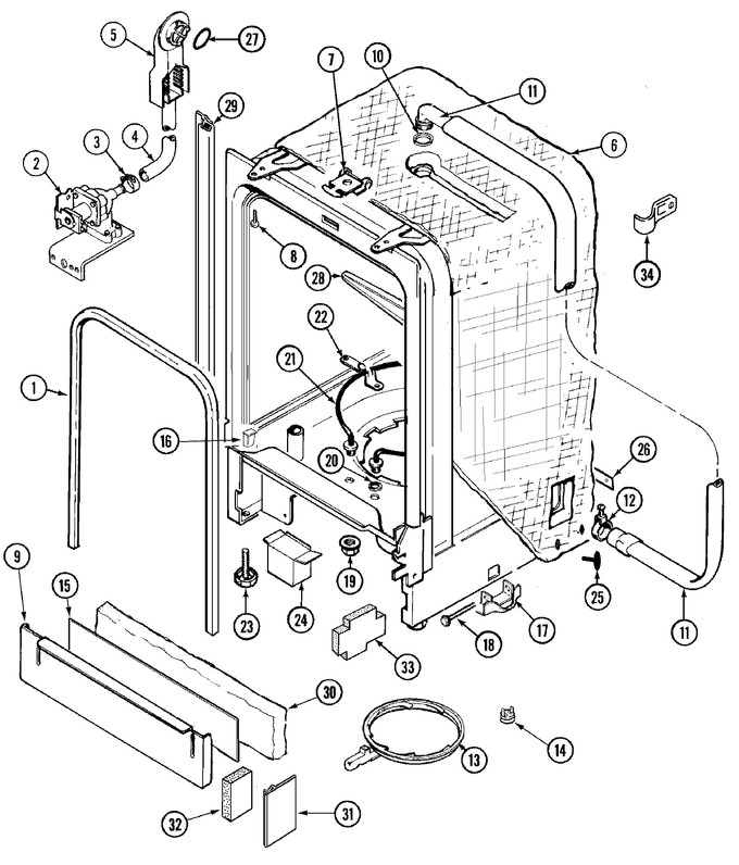 Diagram for DW761UQW